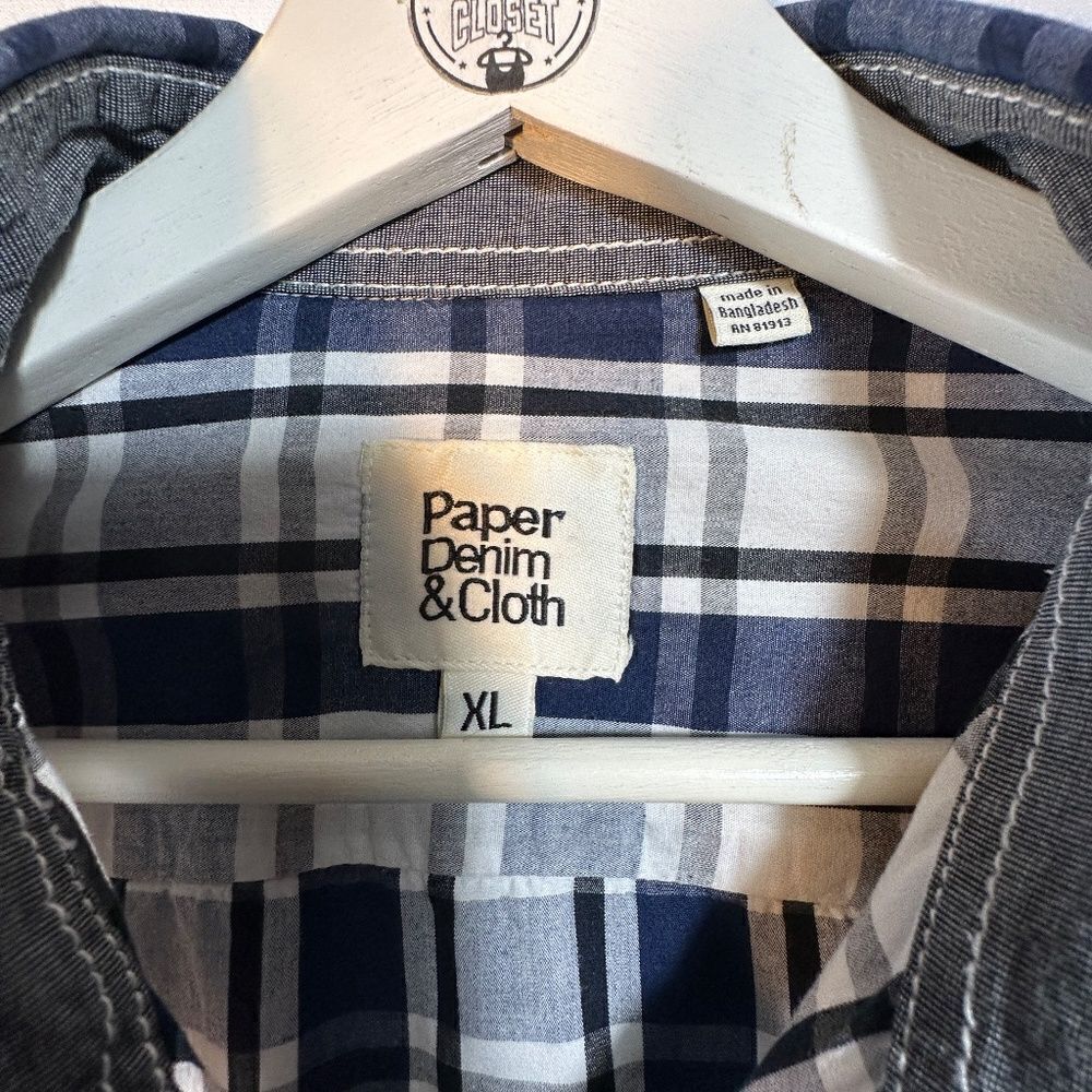Paper Denim & Cloth Mens Button-Down Shirt - Picture 3 of 14